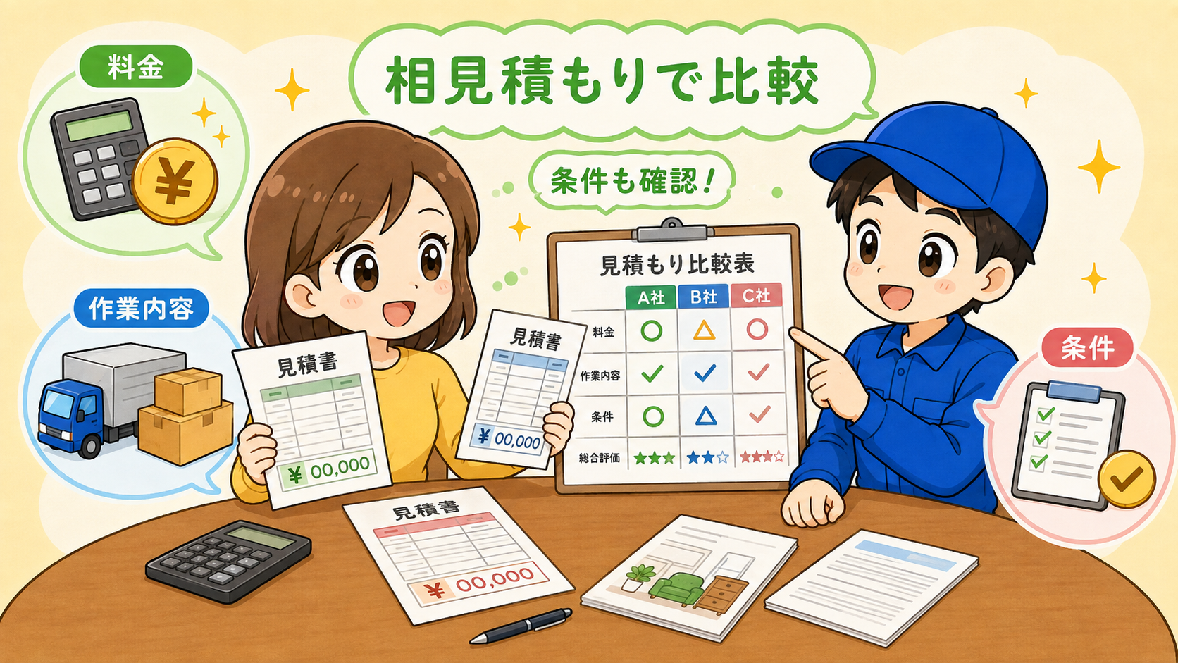 引越し本舗より安い引っ越し見積もりの方法