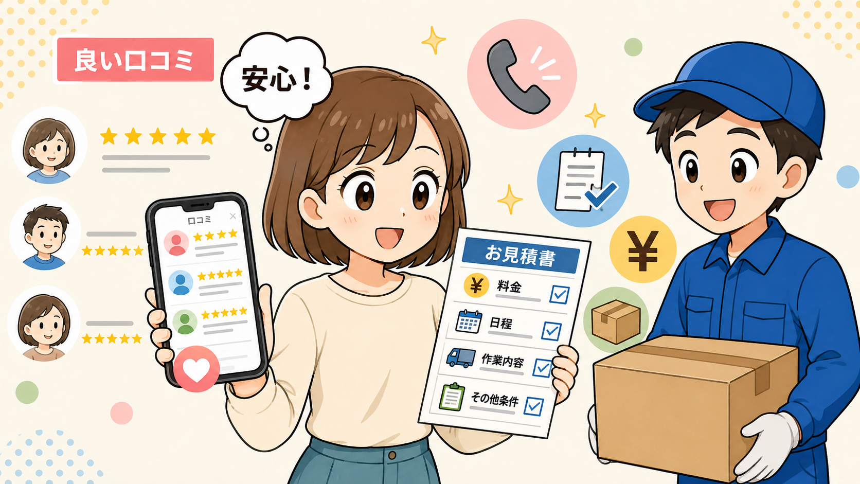 アサカワ引越センターの良い口コミ・評判・レビュー