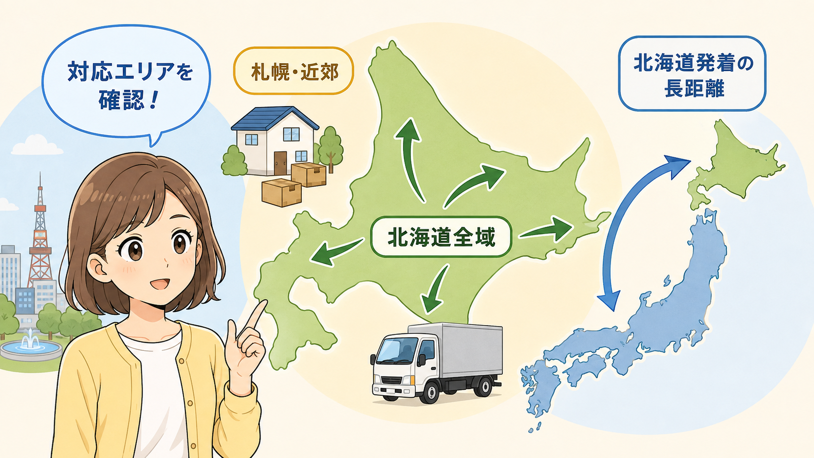 対応エリアと公式情報