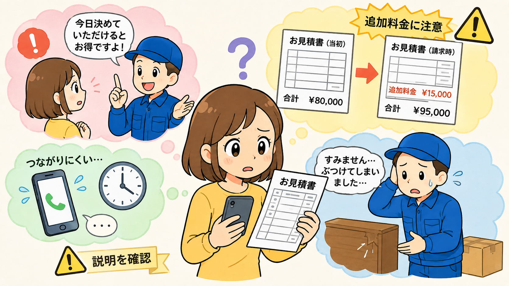 ニコニコ引越センターの悪い口コミ・評判・レビュー