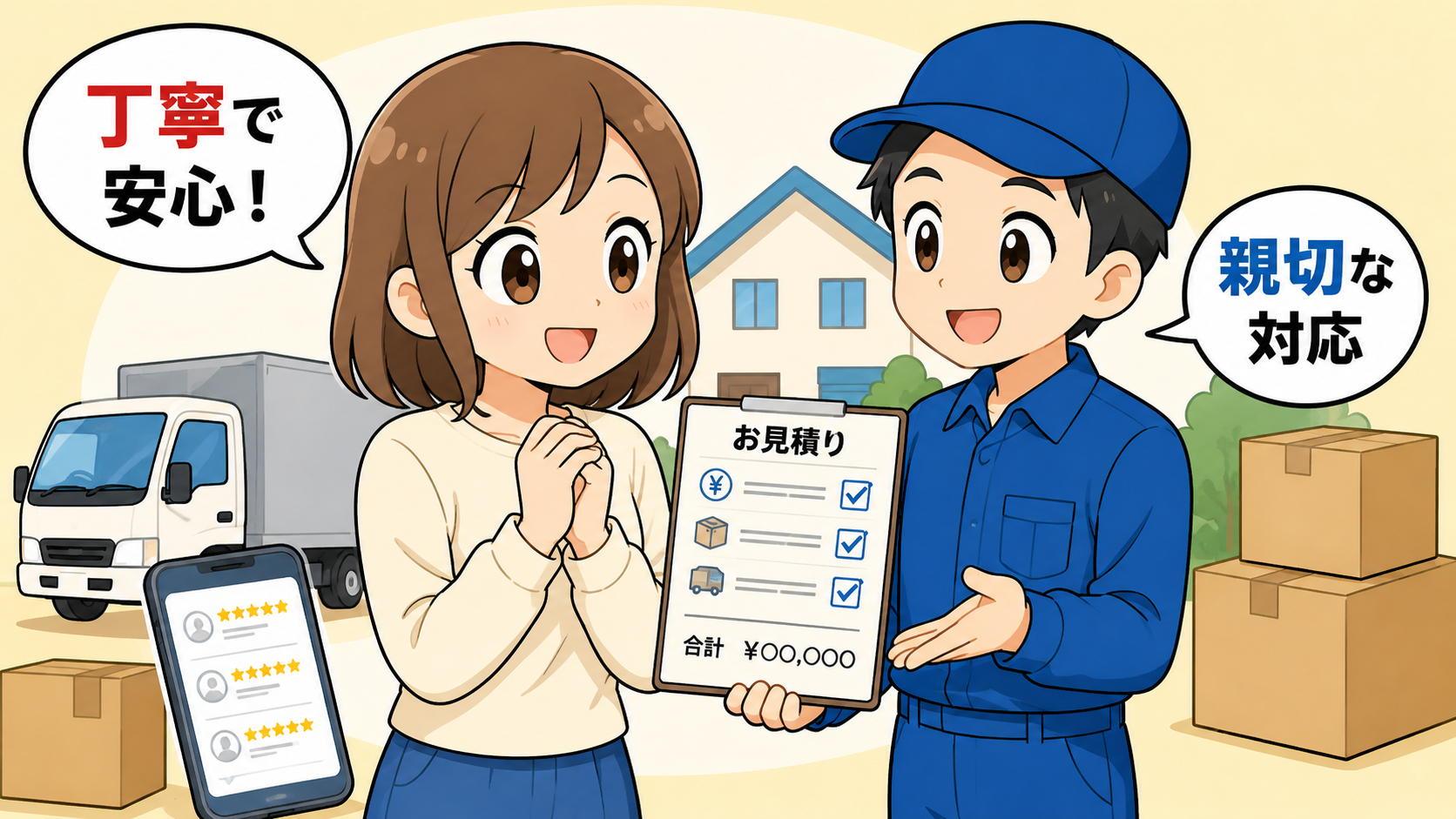 中国トラック引越しの良い口コミ・評判