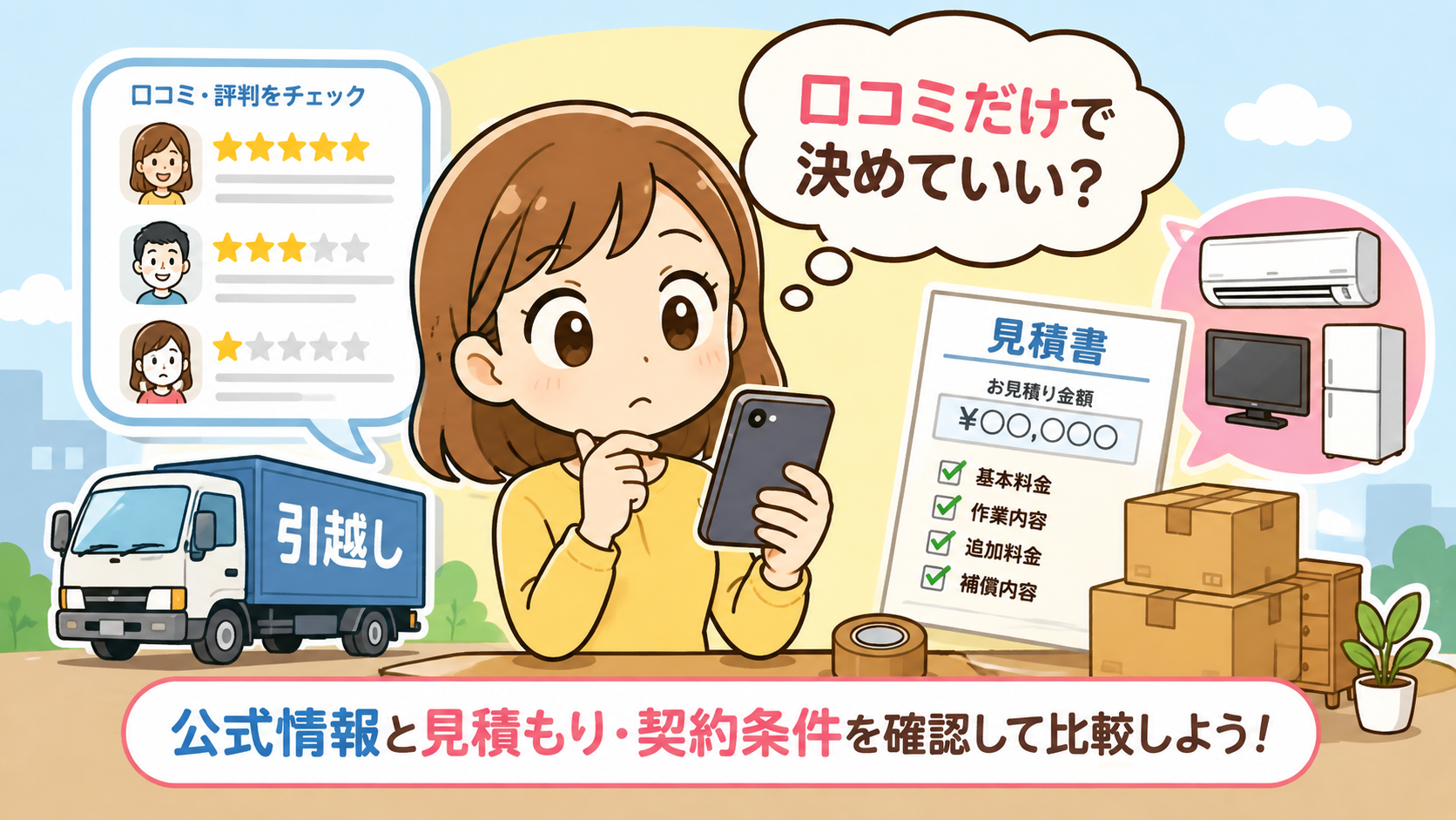 アップル引越センターは最悪？口コミ・評判・レビュー！