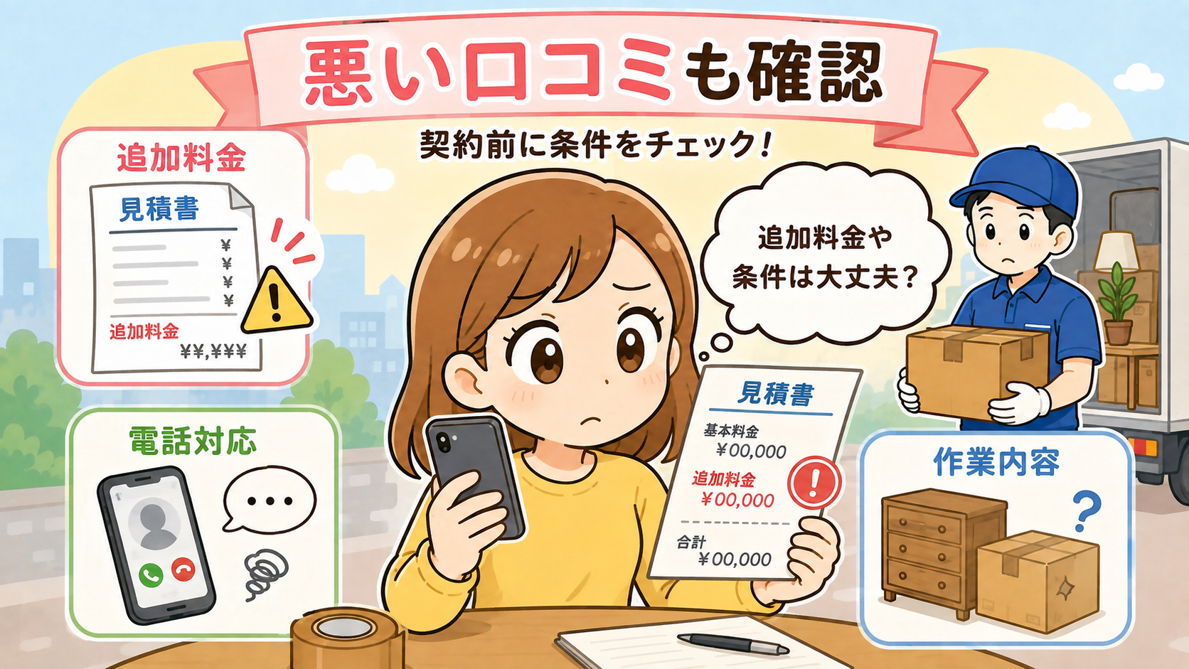 アップル引越センターの悪い口コミ・評判・レビュー