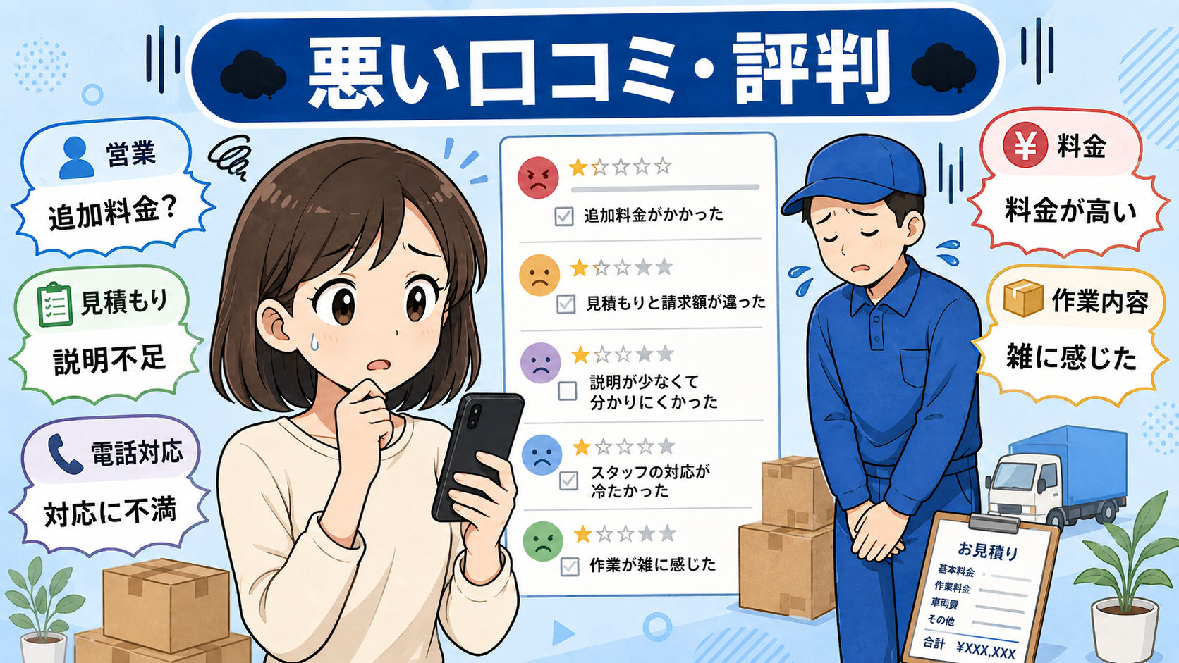 グッド引越センターの悪い口コミ・評判