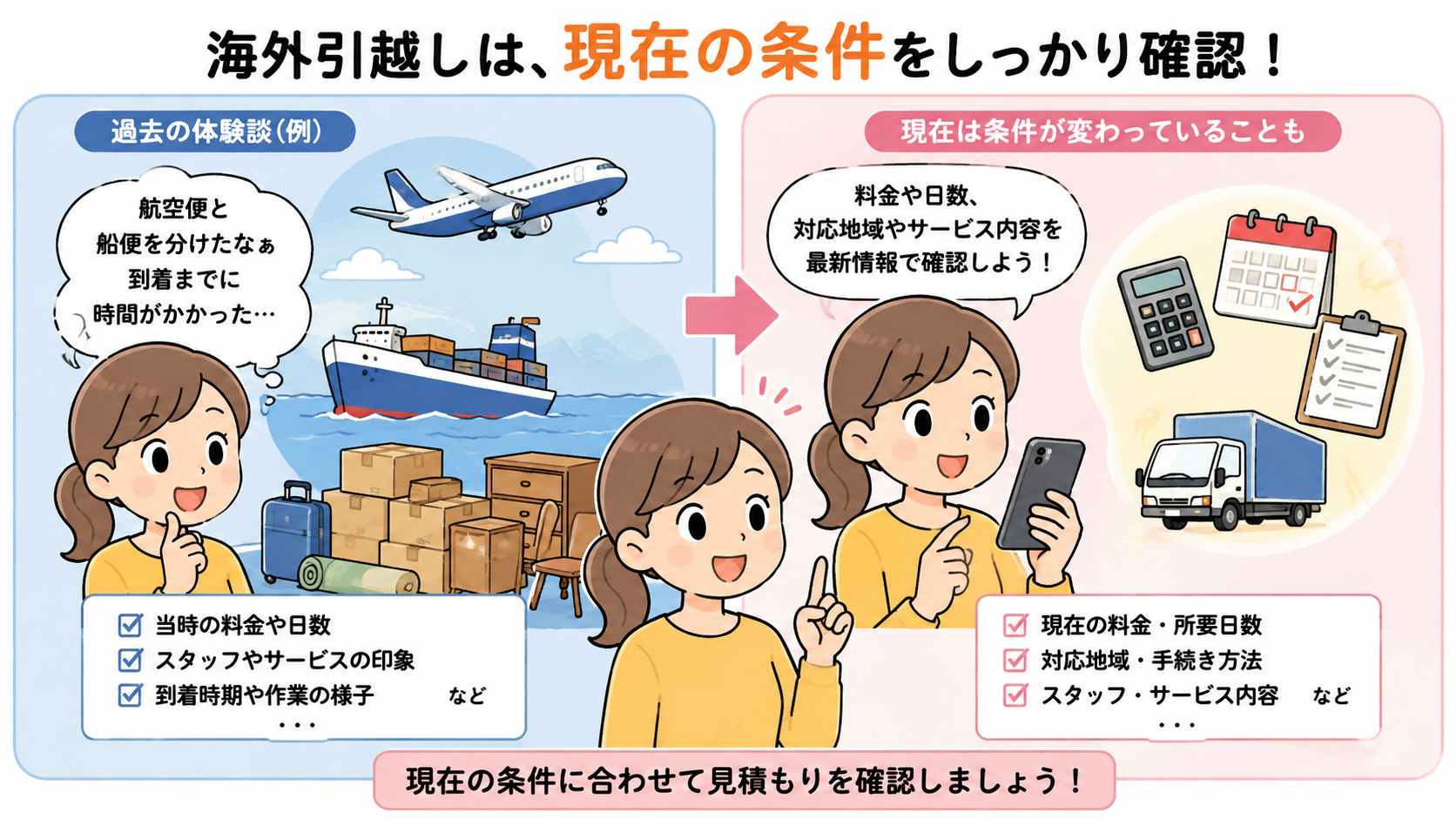 ニューヨークからの引越し体験談について
