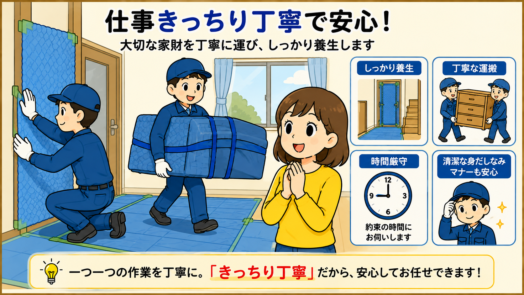 サカイ引越センター仕事きっちり丁寧の口コミ・評判
