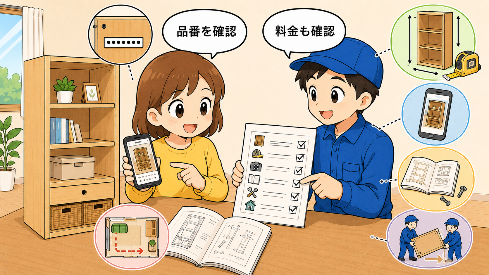 見積もり時に伝える情報