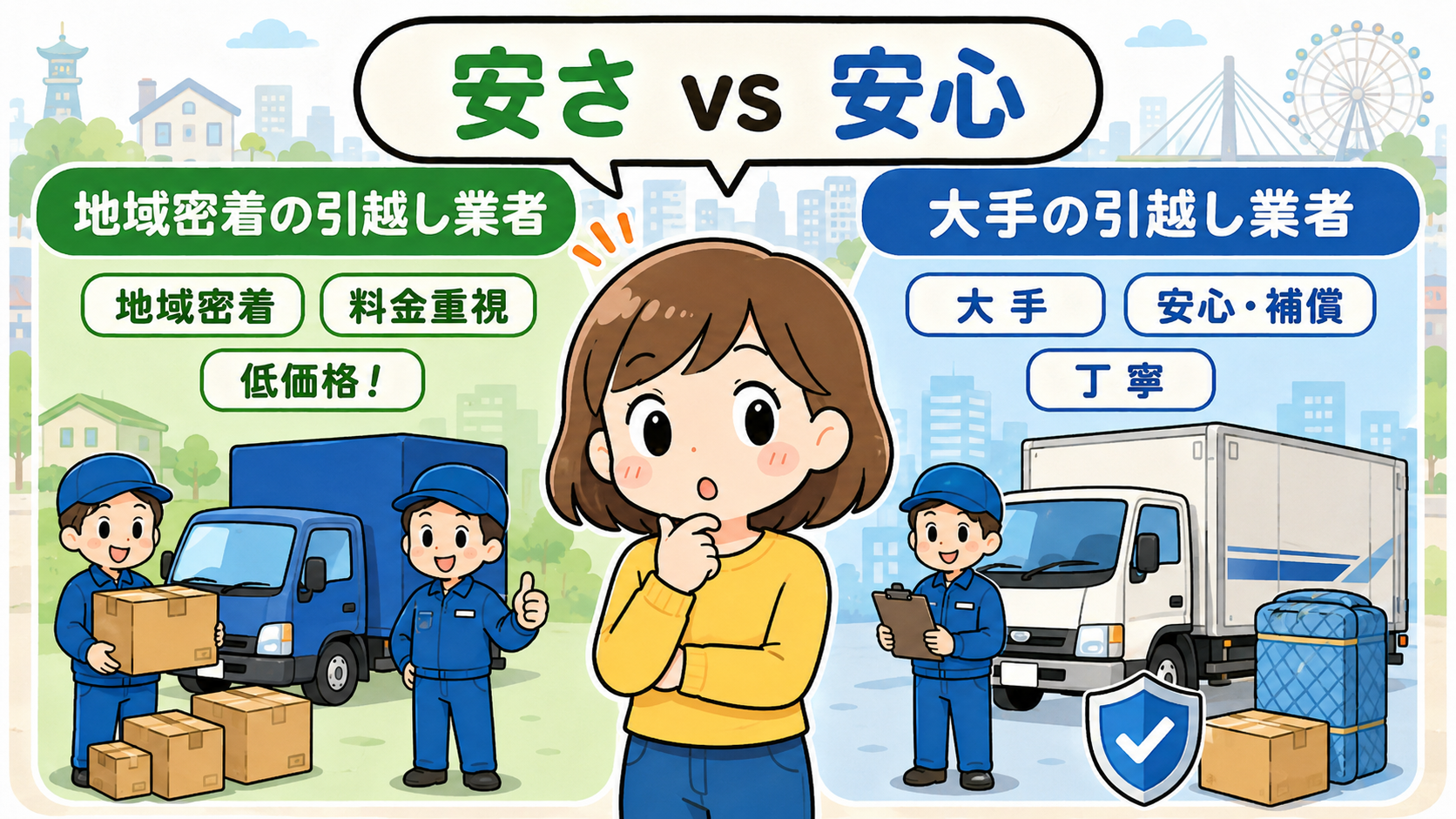 埼玉の引っ越しが安い大手業者はサカイ引越センター