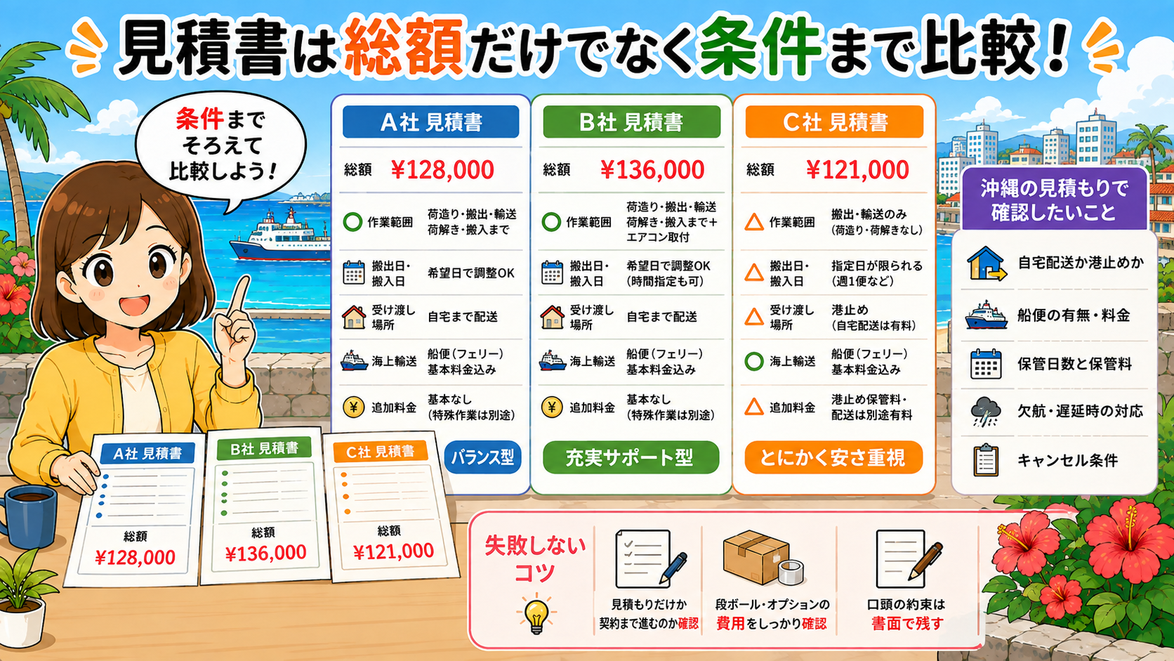 口コミ・見積書で確認するポイント