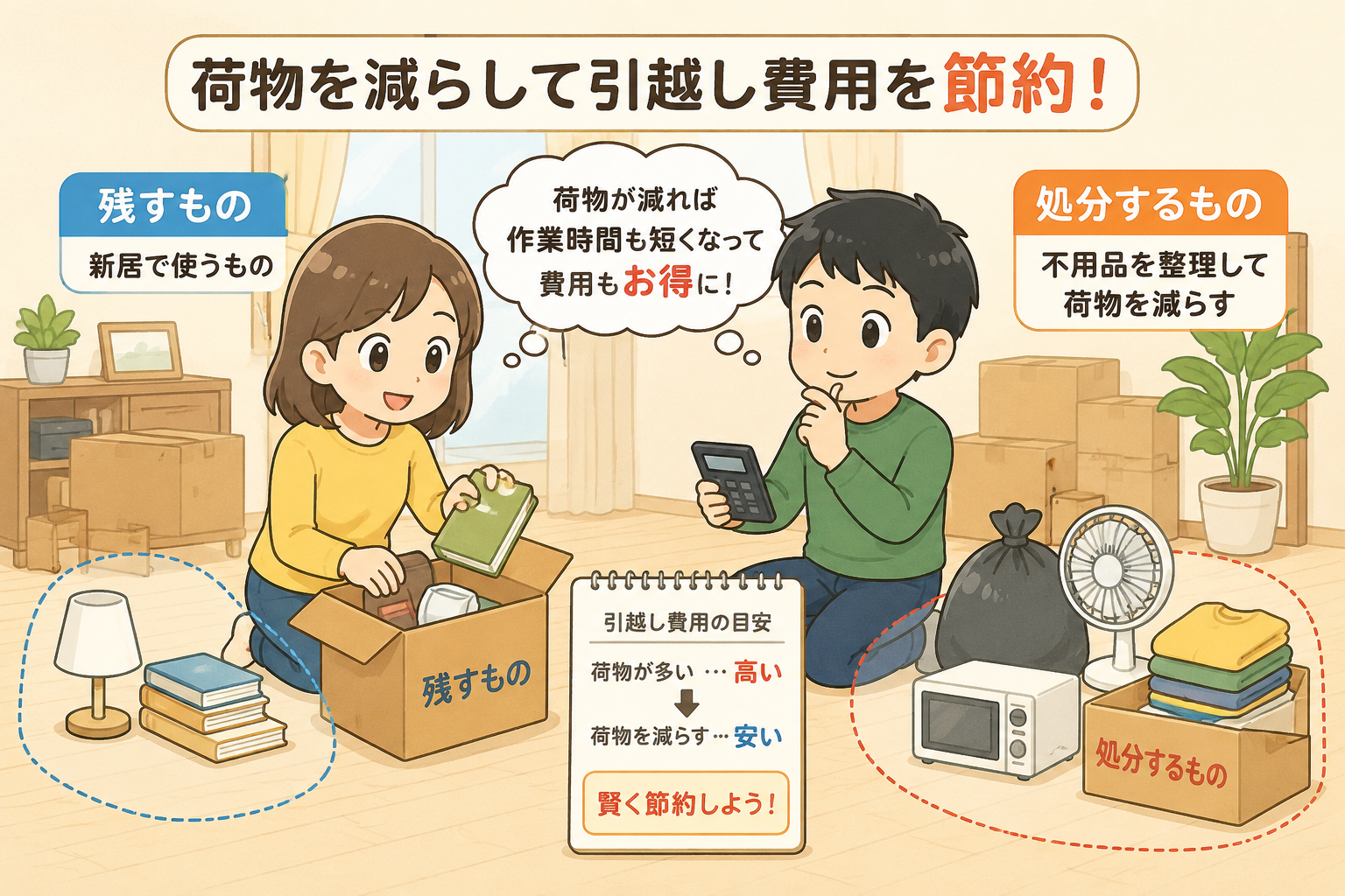 料金が安くなる可能性がある選び方