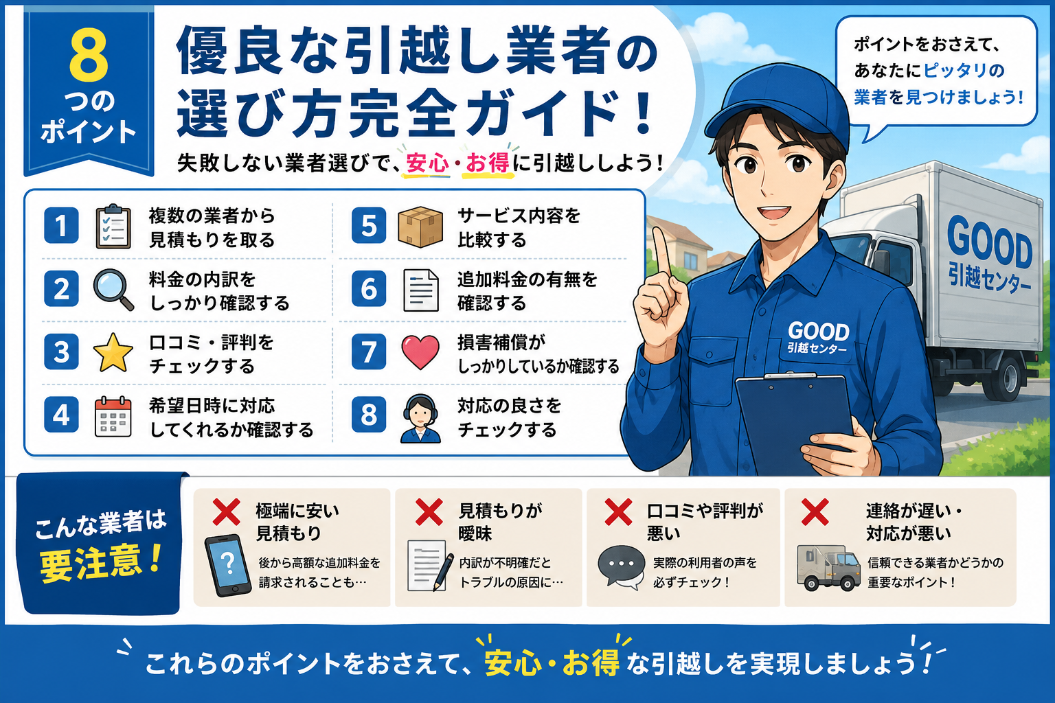 引っ越しが安い業者おすすめランキング